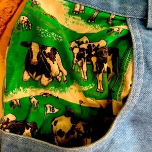 1997 Satellite Records Boston pair of raver jeans. Except condition